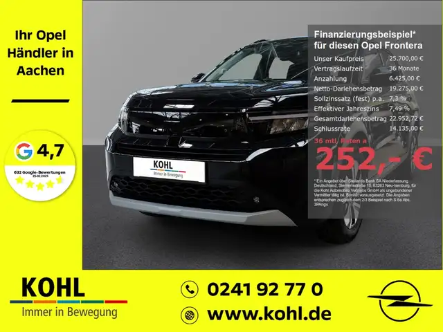 Opel Frontera GS 1.2 145PS Hybrid 7-Sitzer Navi PDCv+h Klimaauto