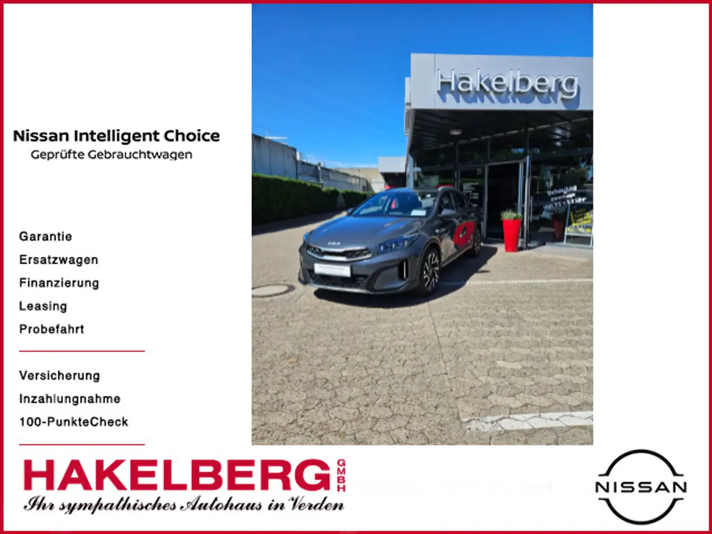 Kia XCeed Xceed 1.5 T-GDI Vision Navi, AHK Grijs - 1