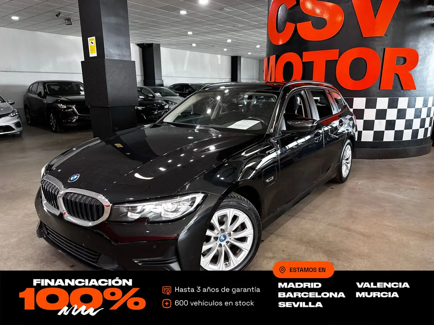 BMW 330 330e xDrive Touring Negro - 1