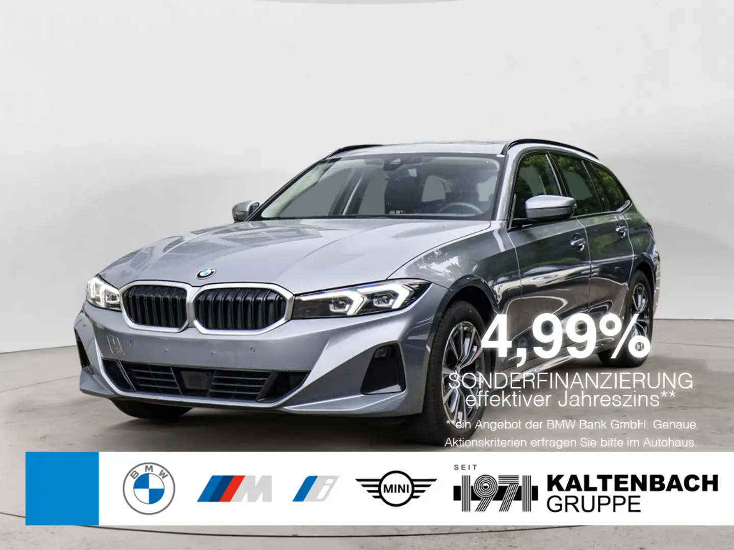 BMW 320 d Touring FACEL. PANO AHK LED STANDHZ ACC Grijs - 1