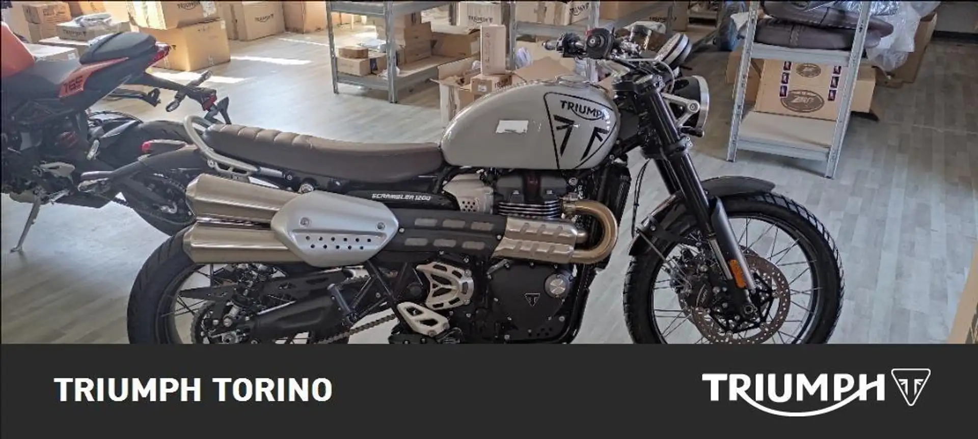 Triumph Scrambler X Ash Grey Abs Grigio - 2