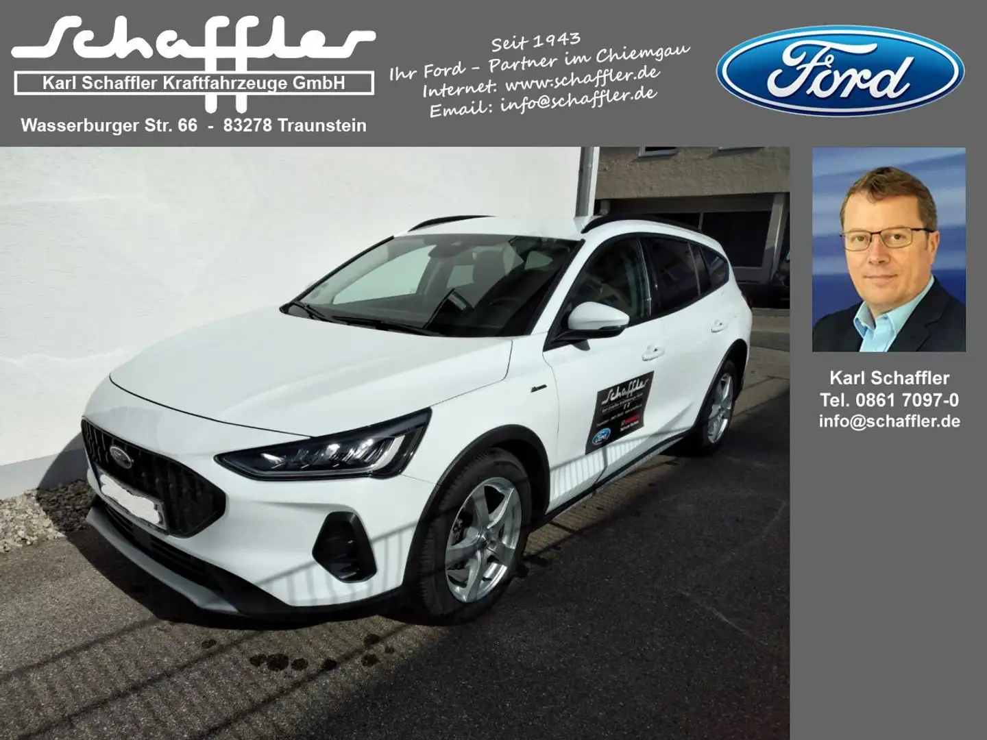 Ford Focus Active Weiß - 1