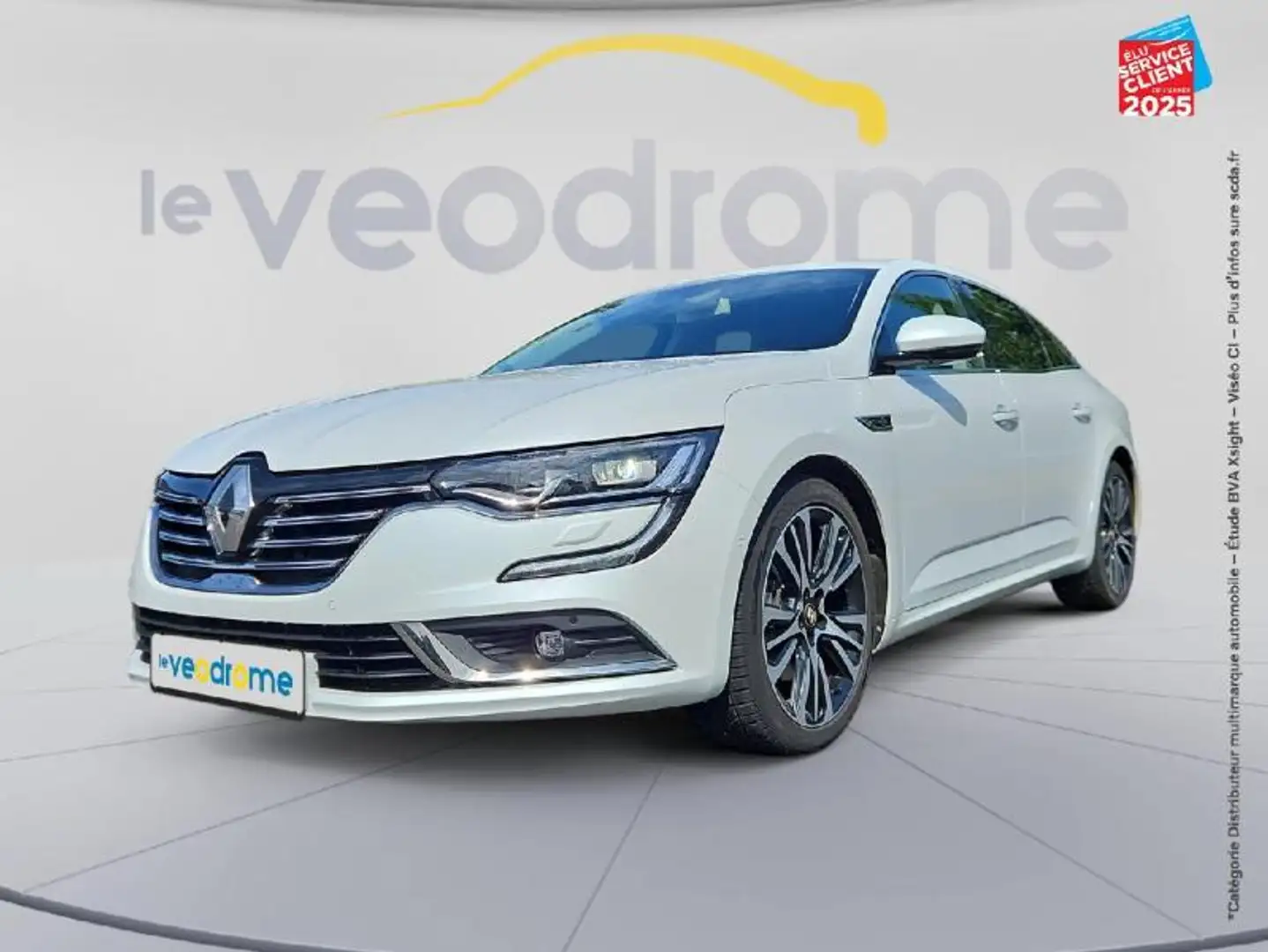 Renault Talisman 1.8 TCe 225ch FAP Initiale Paris EDC - 19 Sieges c Blanc - 1