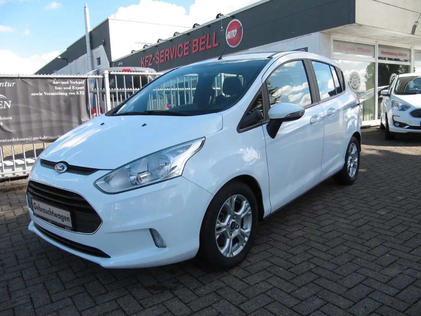 Ford B-Max Klima,Scheckheft nur Ford,Garantie,Euro 6 Blanc - 1