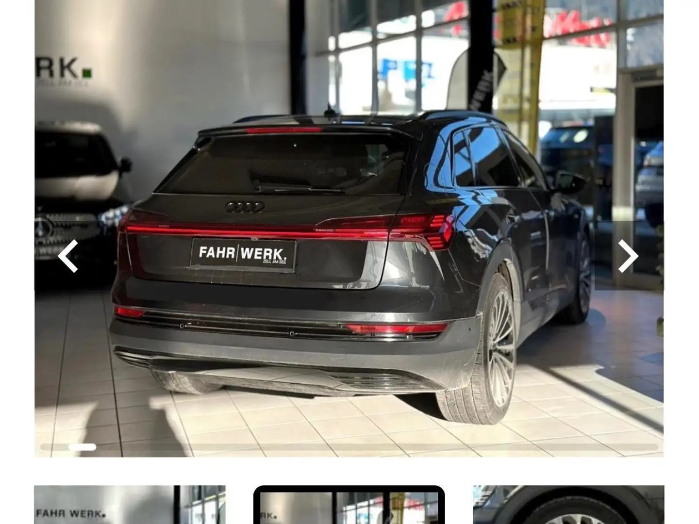 Audi e-tron e-tron 55 quattro 95kWh Business Business Schwarz - 2
