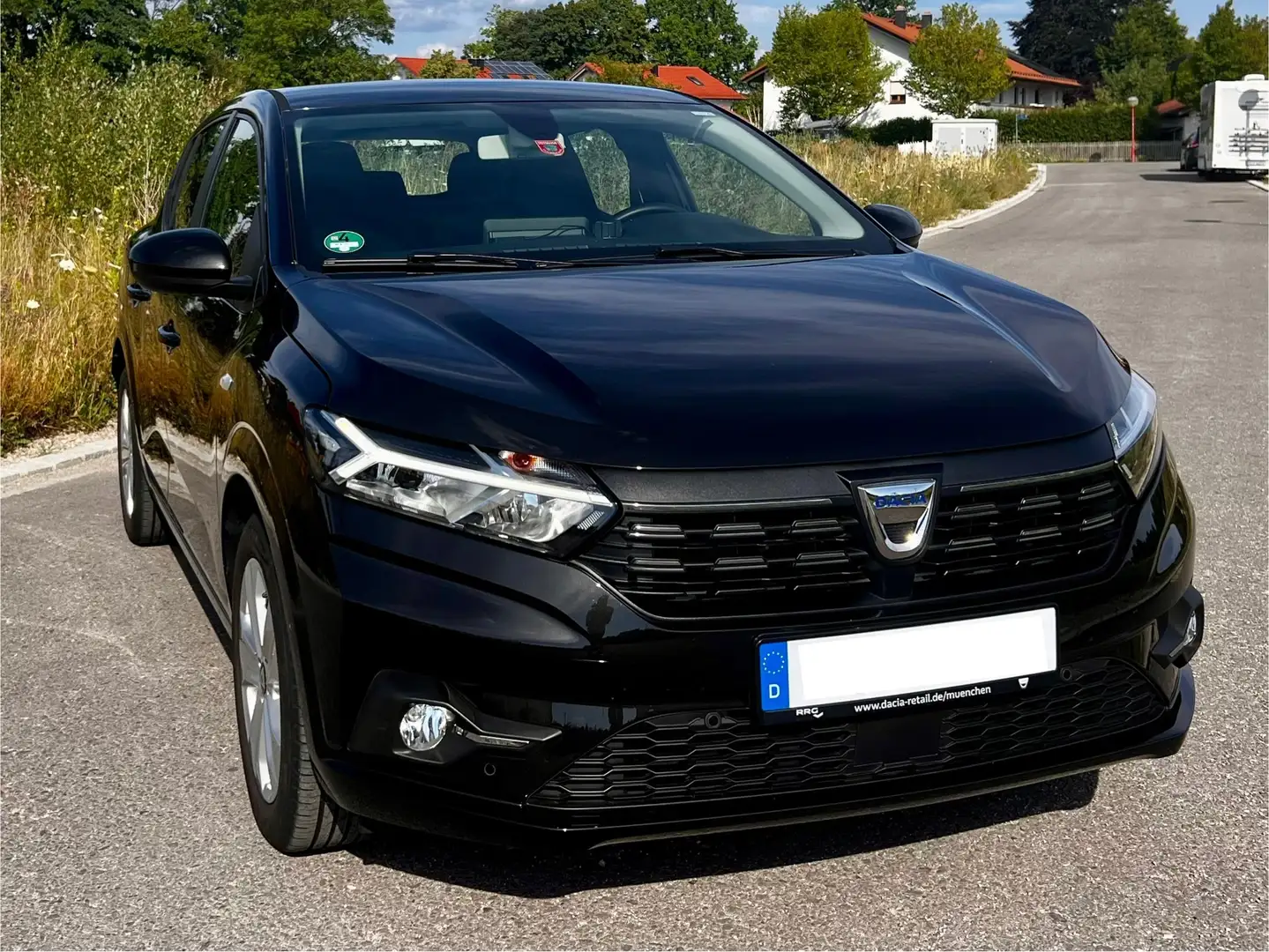 Dacia Sandero III TCe 100 ECO-G Comfort | Top Zustand | 1. Hand Schwarz - 1