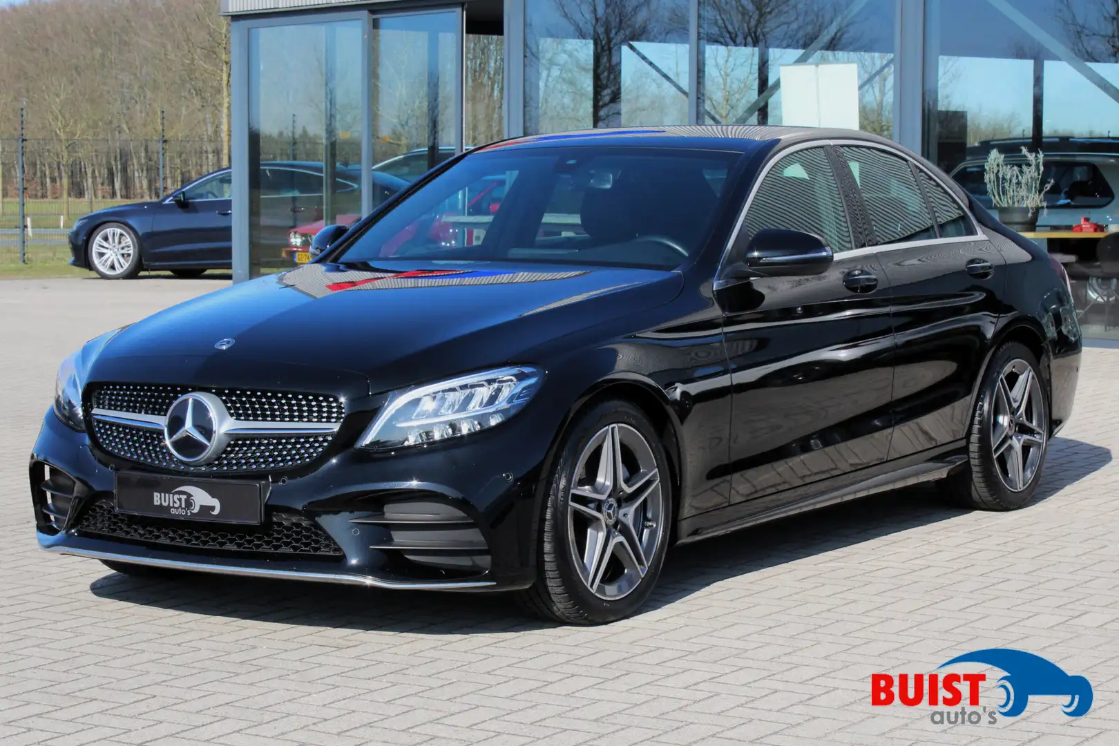 Mercedes-Benz C 200 Business Solution AMG ACC CAMERA TREKHAAK Noir - 1