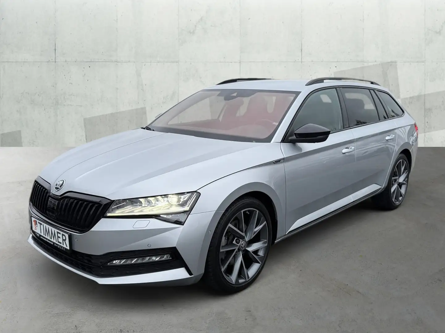 Skoda Superb Combi 2.0 TDI DSG 4x4 SPORTLINE *AHK *360° *LED * Silber - 2