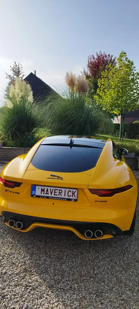 Jaguar F-Type Coupé V8 5L 450 ch BVA8 AWD R-Dynamic Black Geel - 2