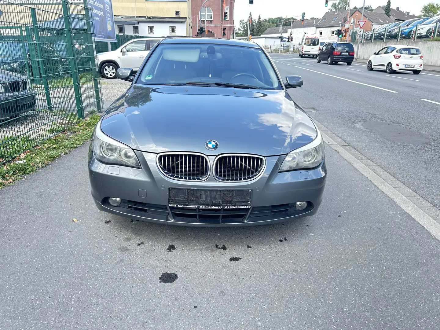 BMW 525 525i Aut. Szary - 2