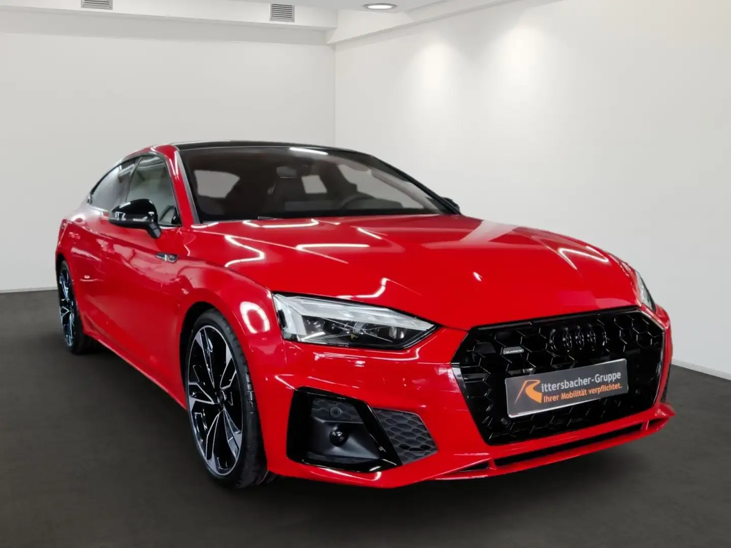 Audi A5 s-line business 40 TDI quattro Busi Rosso - 2