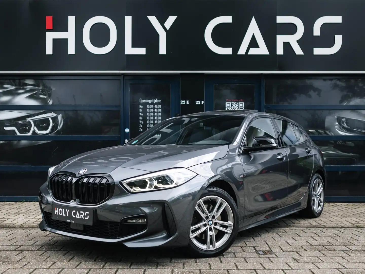 BMW 118 1-serie 118i M SPORT | AUTOMAAT | PANO| LED | NAVI Gris - 1