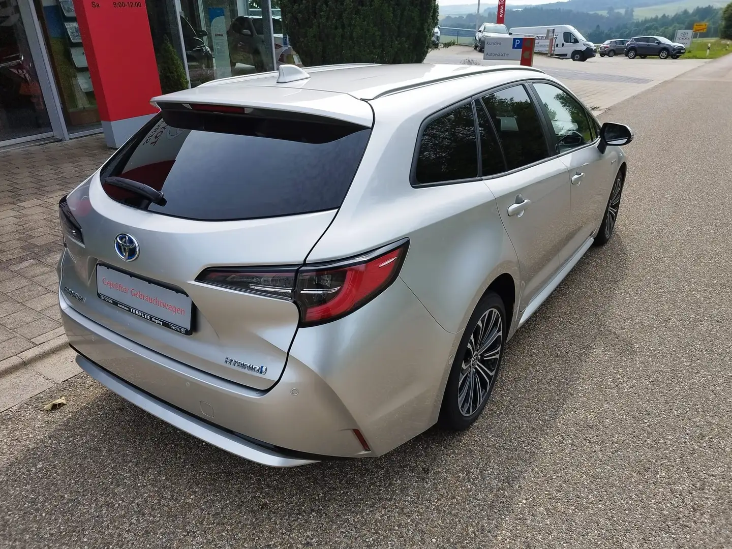 Toyota Corolla 1.8 Hybrid Team D LED, SHZ, Standheizung,GARANTIE Grau - 2