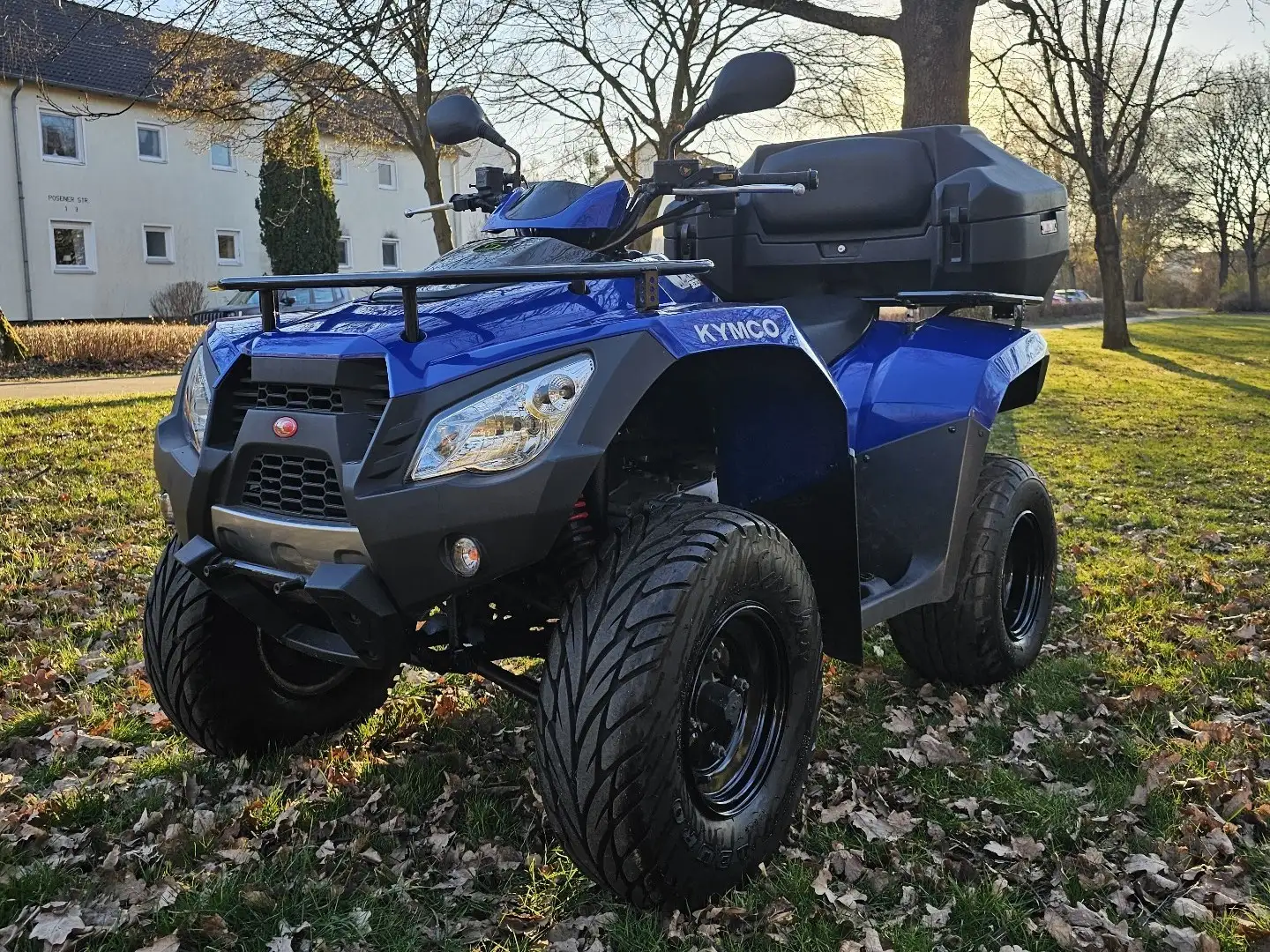 Kymco MXU 300 r Quad Atv Azul - 1