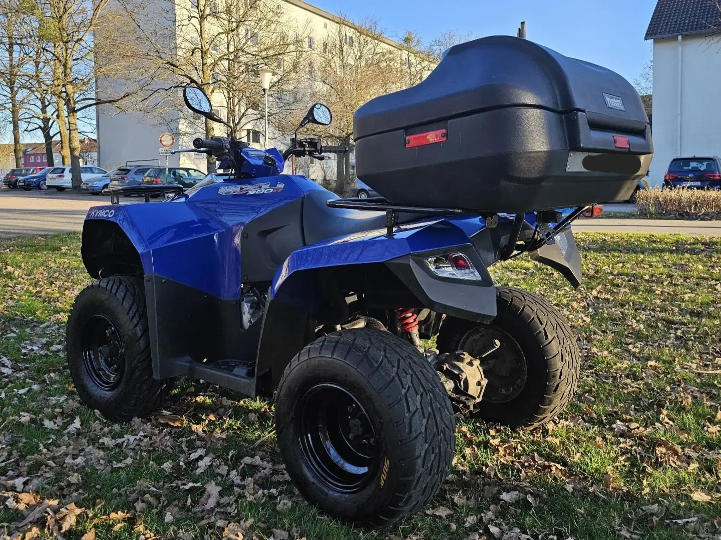 Kymco MXU 300 r Quad Atv Azul - 2