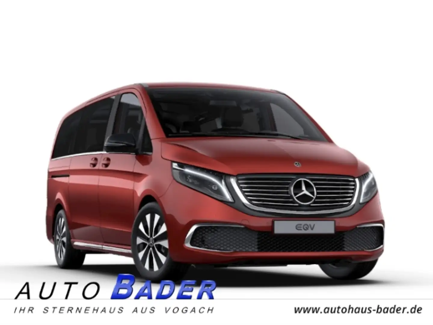 Mercedes-Benz EQV 300 300 lang Avantgarde Panorama Airmatic Distronic Rosso - 1