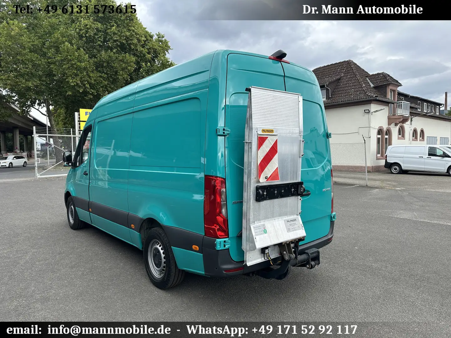 Mercedes-Benz Sprinter 317 CDI RWD L2 Ladebordwand LED Grün - 1