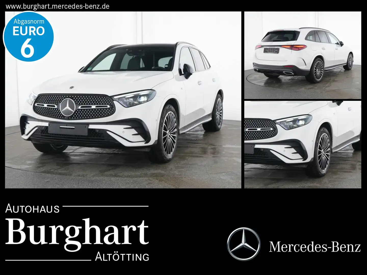 Mercedes-Benz GLC 400 GLC 400 e 4M mit EQ Hybrid Technologie Navi Blanc - 1