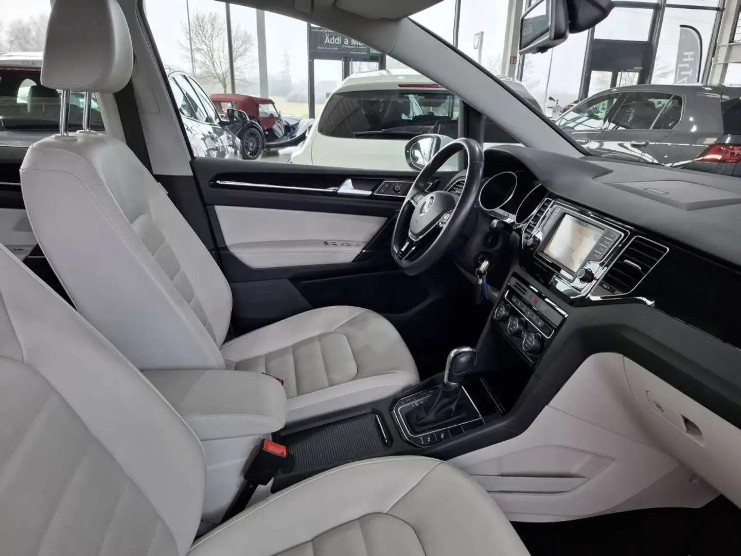 Volkswagen Golf Sportsvan 1.4TSI DSG Highline BlueMotion,1Hand,NAVI,CAMERA,P Blanc - 2