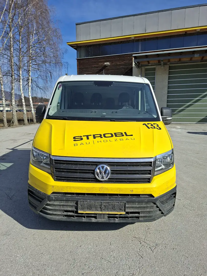 Volkswagen Crafter 35 Doka-Pritsche L3 TDI Weiß - 2