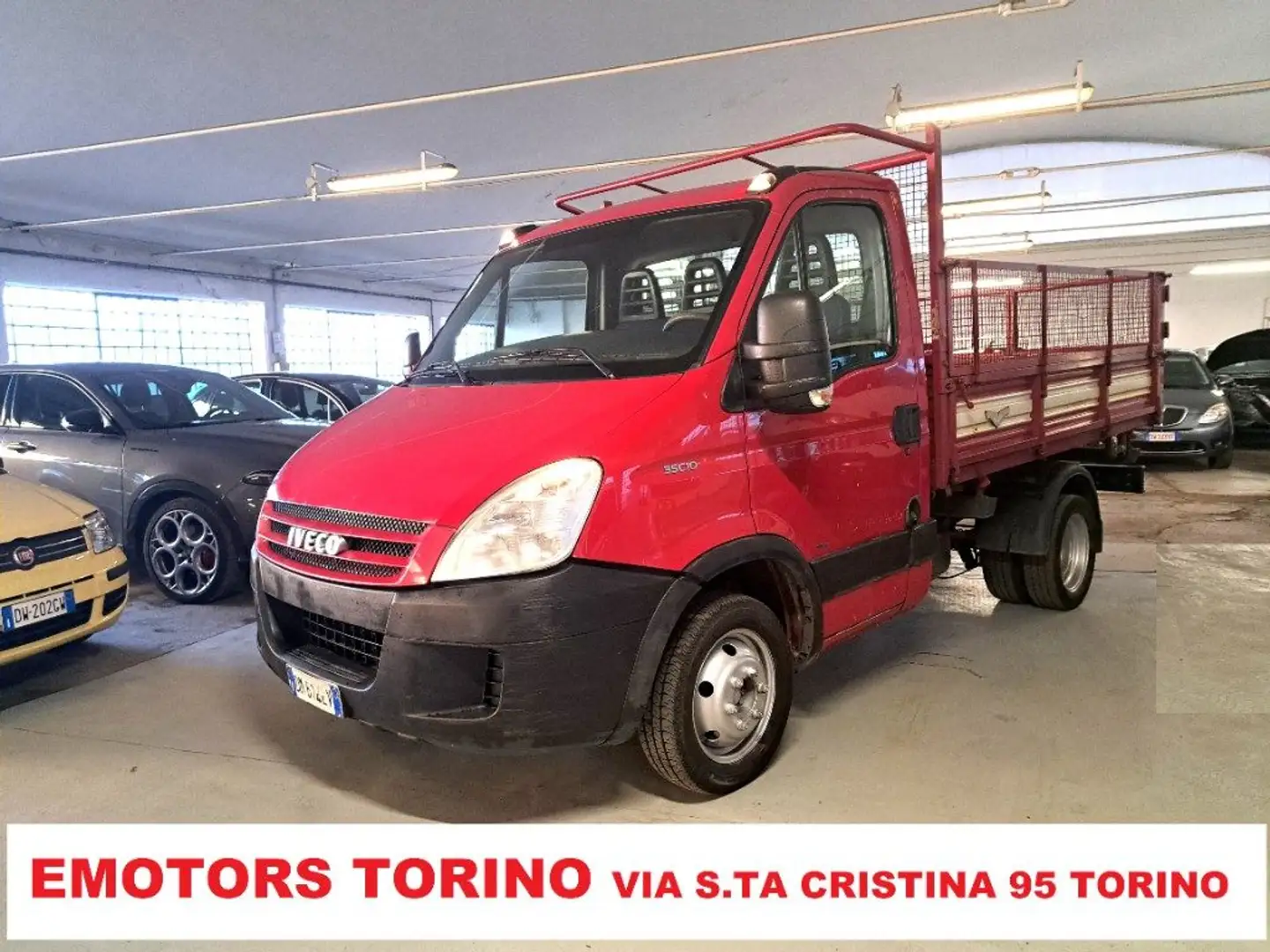 Iveco Daily 35C10 2.3 Hpi RIBALTABILE con SPONDE Rojo - 1