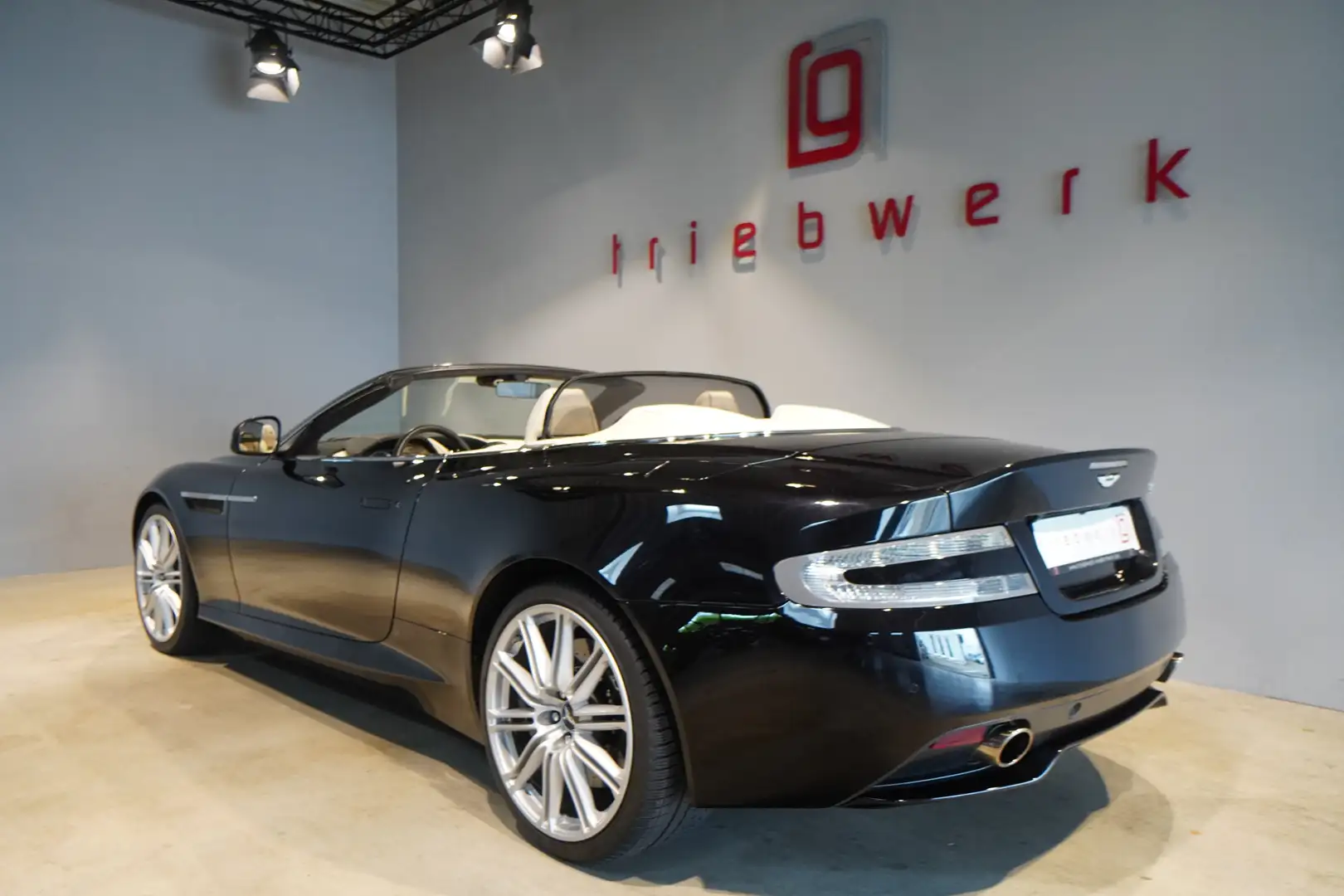 Aston Martin DB9 Volante Touchtronic-V12-6.0-BRD-FZG-U-frei- Schwarz - 2