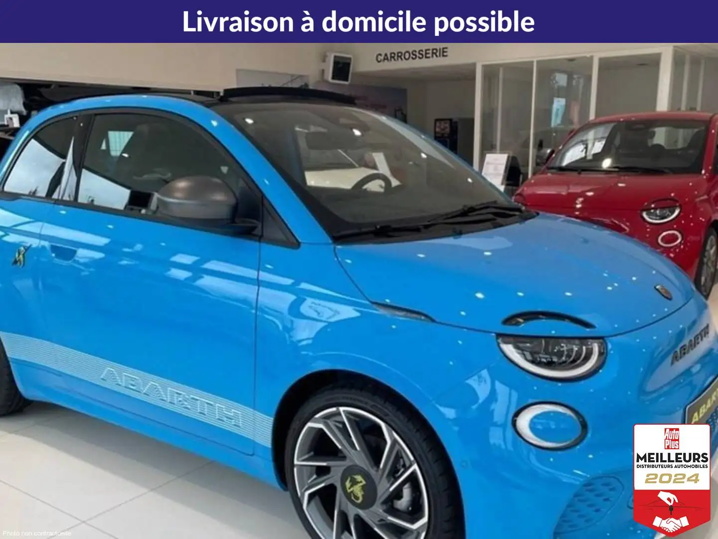 Abarth 500 E 155 ch turismo Kék - 1