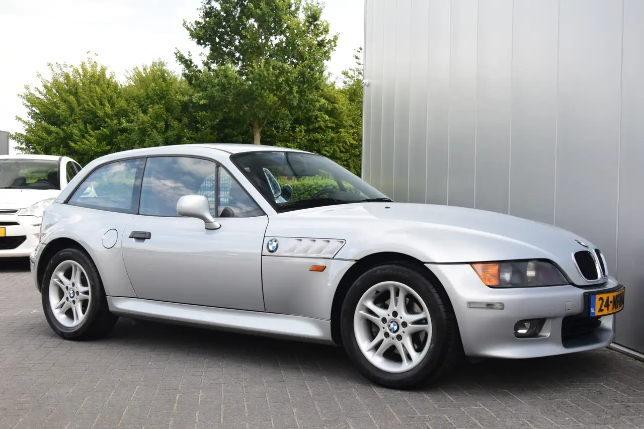 BMW Z3 Coupé 2.8 Automaat Arktissilber 95dkm!, foto 9