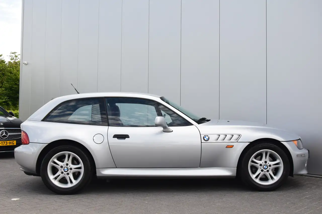 BMW Z3 Coupé 2.8 Automaat Arktissilber 95dkm!, foto 8