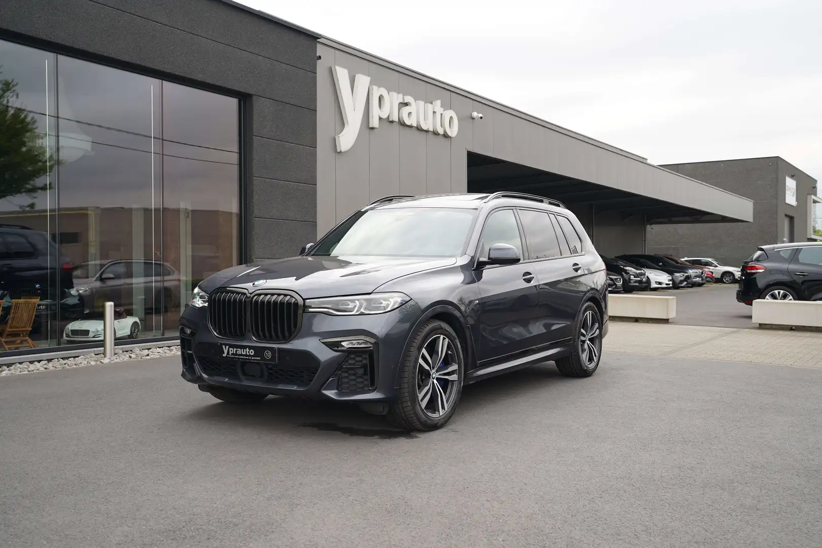 BMW X7 3.0 dA xDrive40 MHEV Mpack ACC HeadUp AppleCarplay Gris - 1