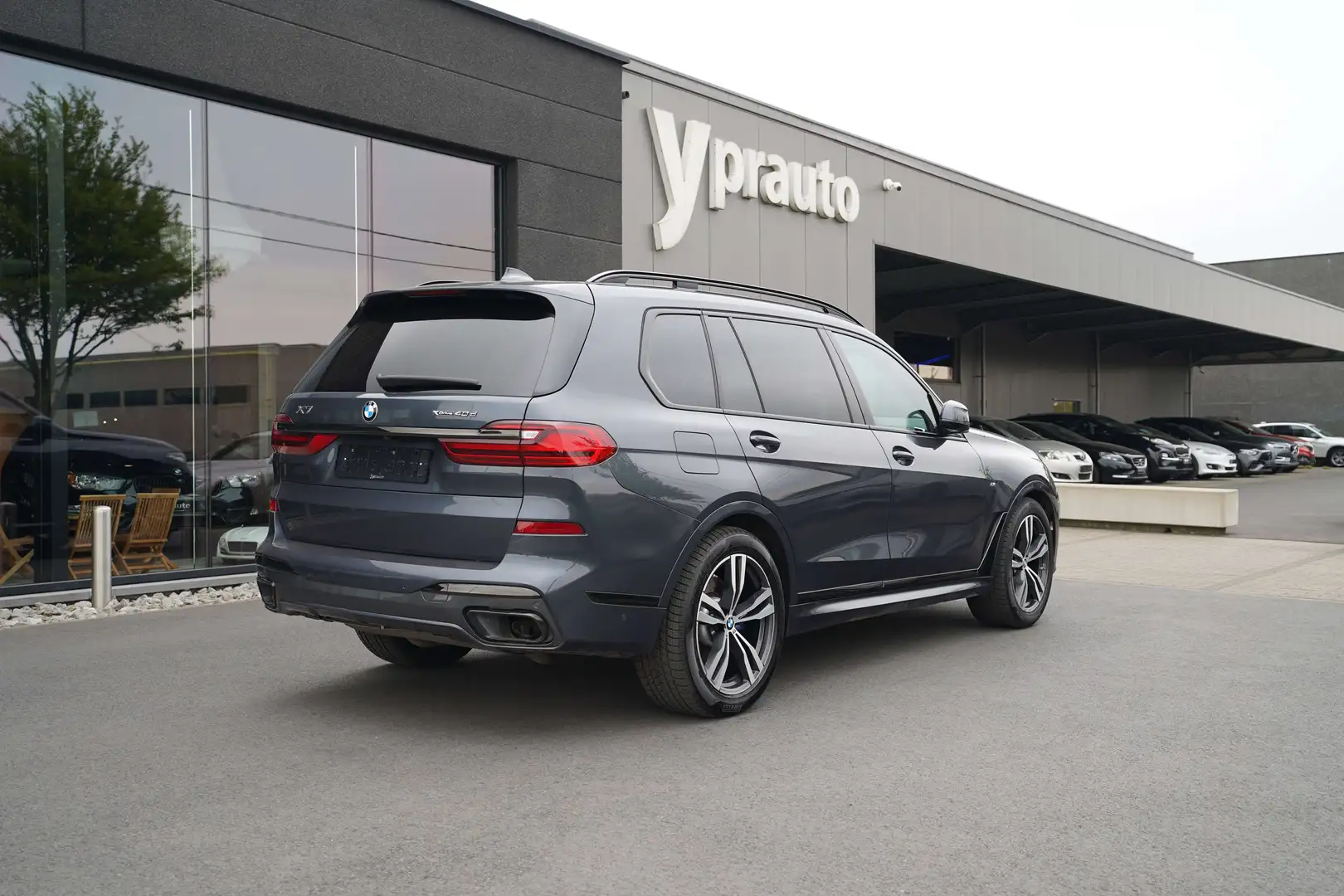 BMW X7 3.0 dA xDrive40 MHEV Mpack ACC HeadUp AppleCarplay Gris - 2