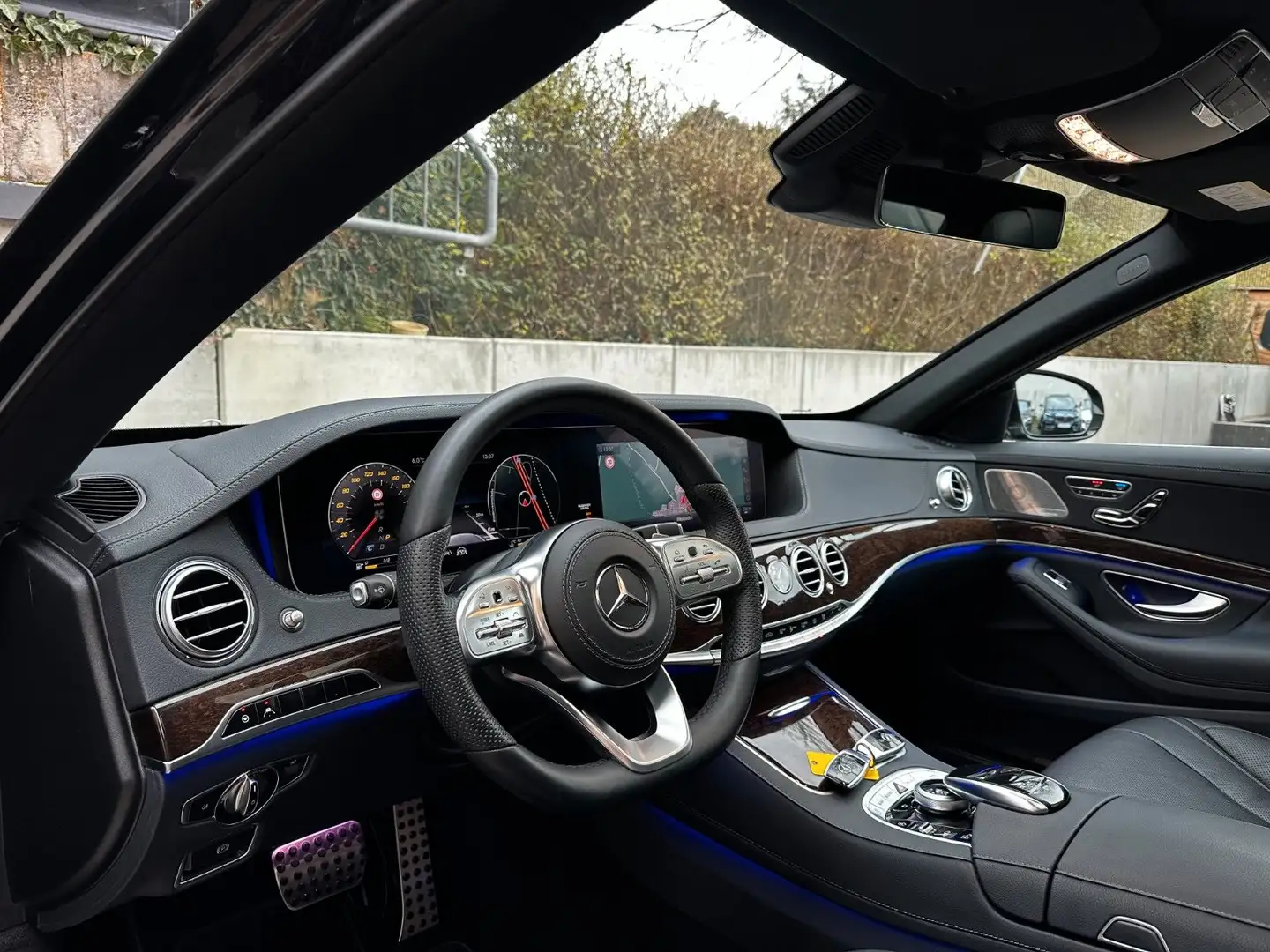 Mercedes-Benz S 350 d 4M 3x AMG LANG PANO*Sitzkl*360°*Softclos Noir - 2