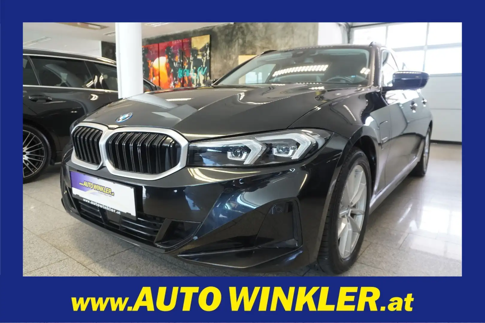 BMW 320 e PHEV Touring Aut. MY23/LED/Widescreen Schwarz - 1