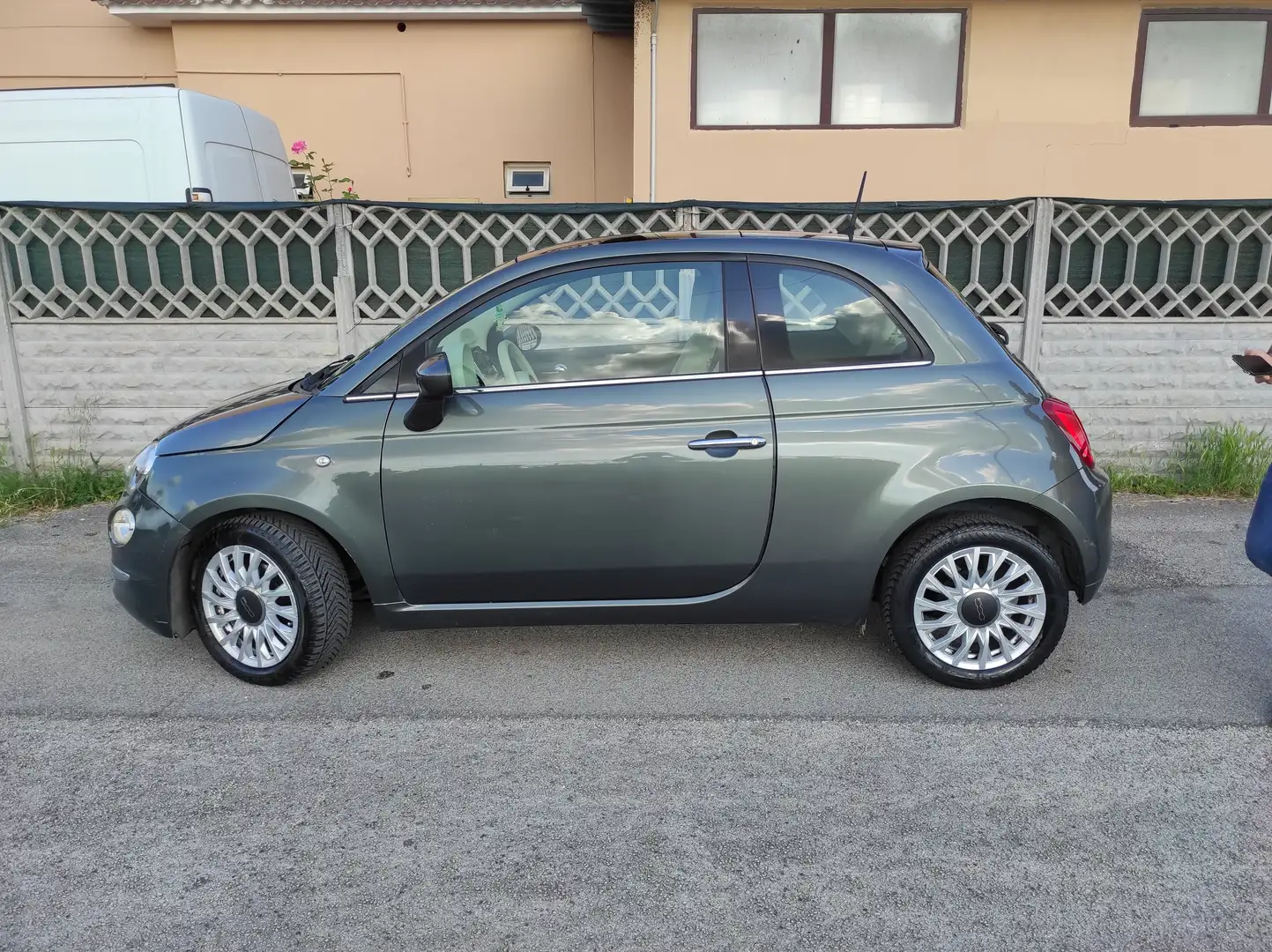 Fiat 500 500 III 2015 1.3 mjt Lounge 95cv Grigio - 1