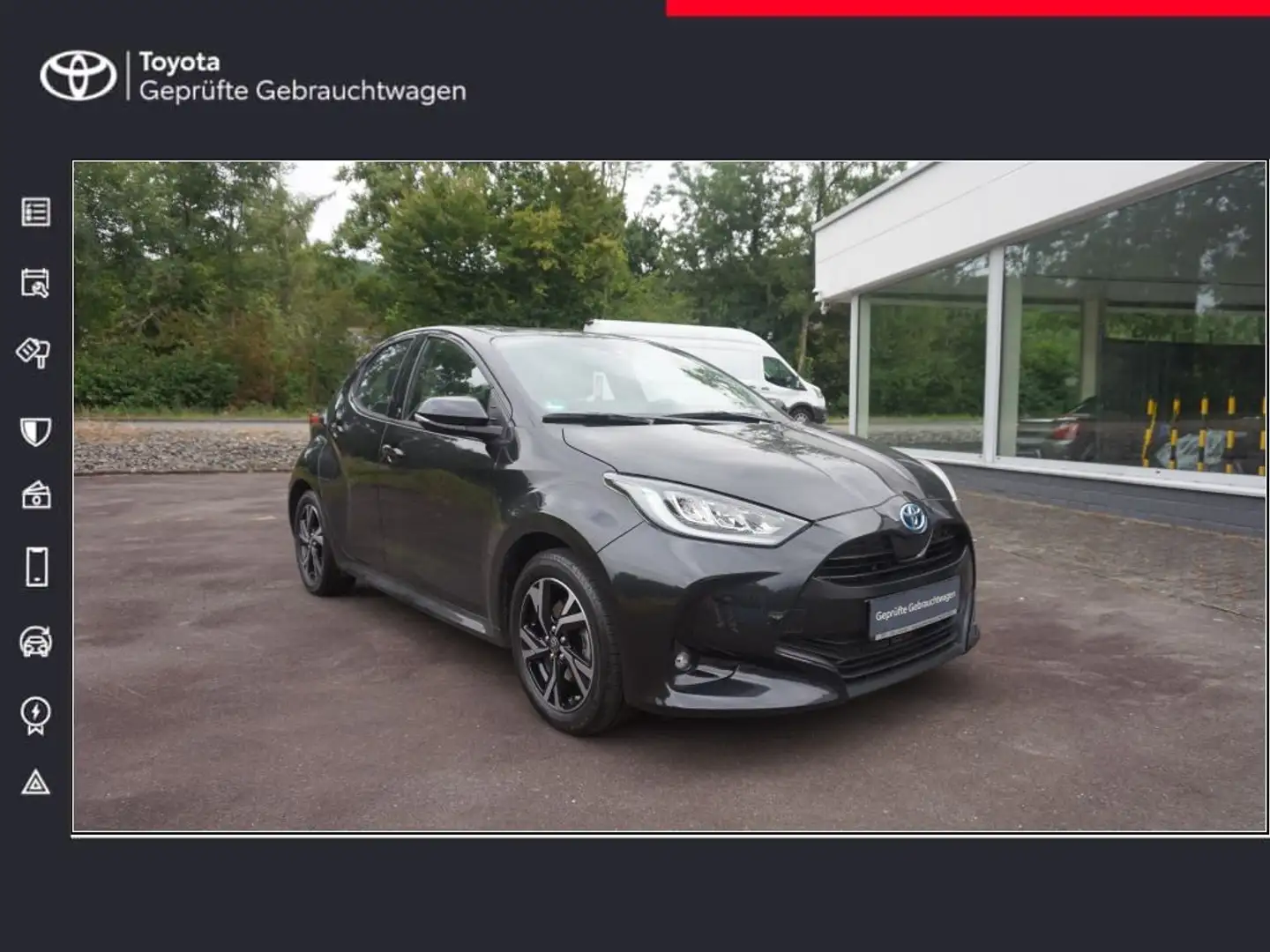 Toyota Yaris Hybrid 1.5 VVT-i Team Deutschland Black - 1