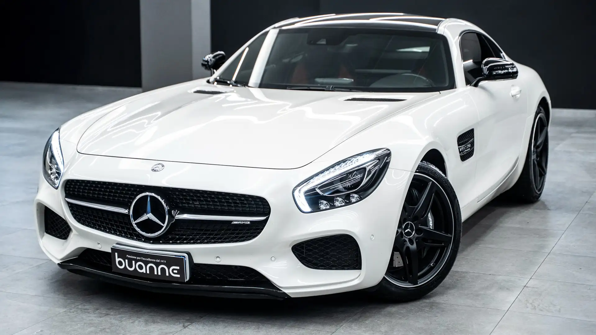 Mercedes-Benz AMG GT COUPE 4.0 462CV AUTO SPECIAL INTERIOR FULL SERVICE Blanc - 1