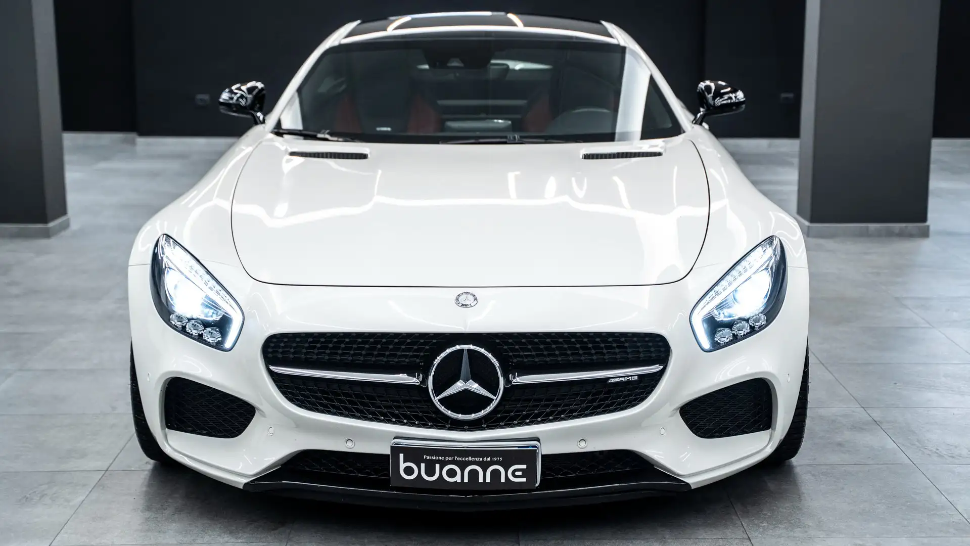 Mercedes-Benz AMG GT COUPE 4.0 462CV AUTO SPECIAL INTERIOR FULL SERVICE Blanc - 2