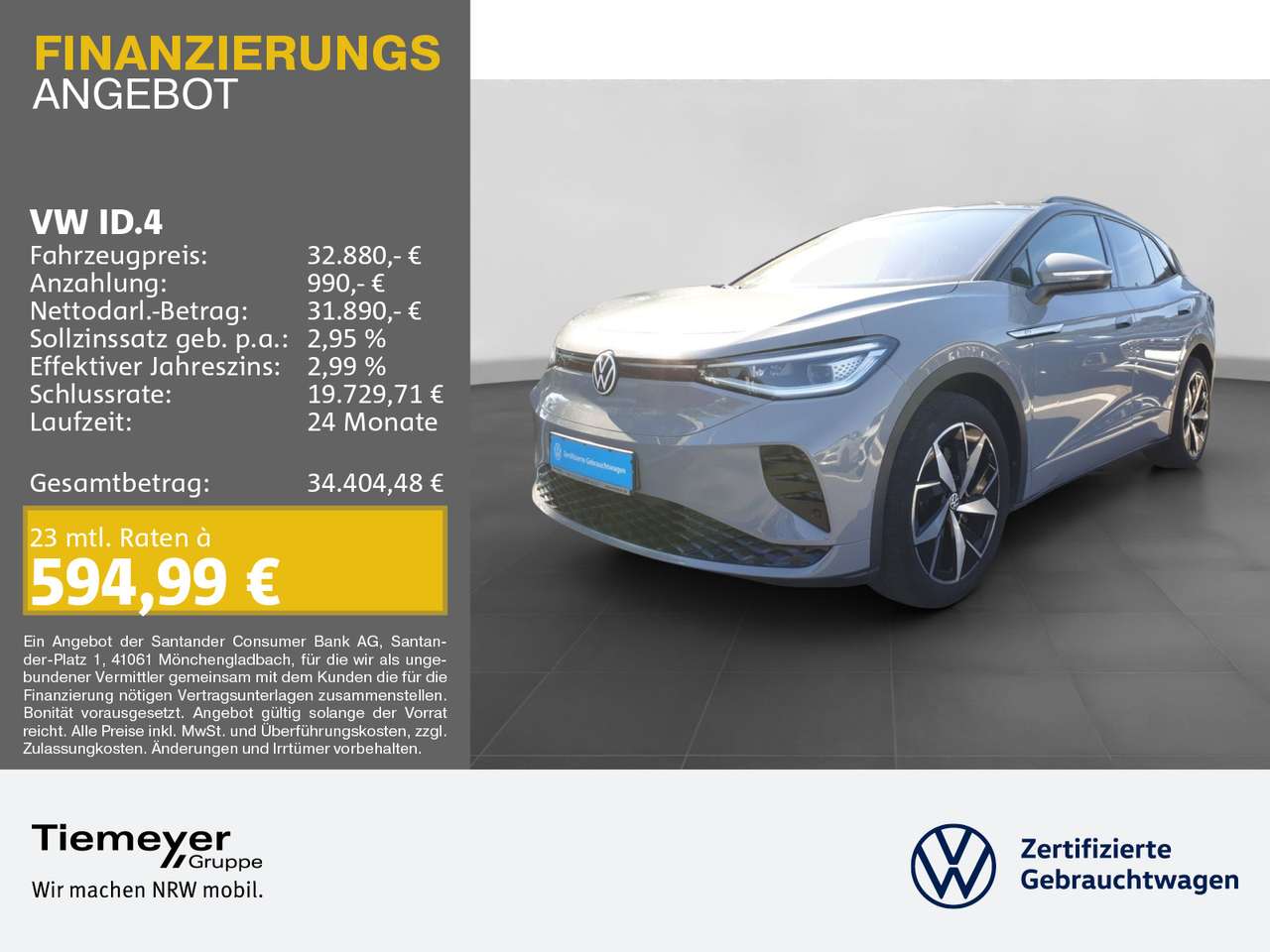 Volkswagen ID.4 — Volkswagen ID.4 4M GTX ACC NAVI AHK LM20 SITZH