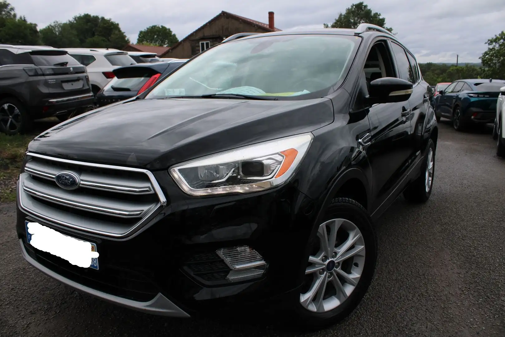 Ford Kuga TITANIUM 120 CV ECOBOOST GPS 3D CAMÉRA USB JA 17 PK ASSIST BLUETOOTH RÉGULATEUR Nero - 2