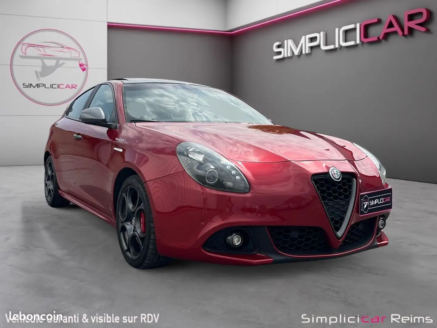 Alfa Romeo Giulietta SERIE 2 1750 tbi 240 tct veloce garantie 12 mois Rouge - 1