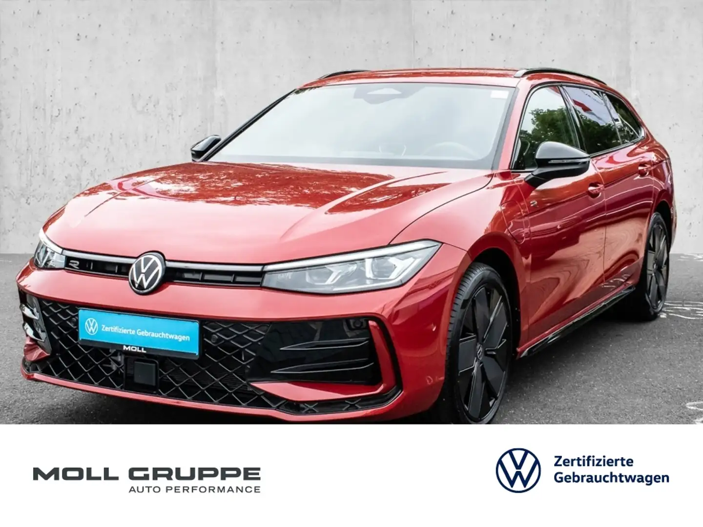 Volkswagen Passat 1.5 eHybrid DSG R-Line ACC AHK AUT FLA LM Rojo - 1