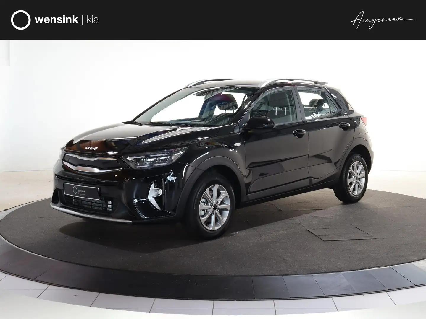Kia Stonic 1.0 T-GDi MHEV DynamicLine | € 339,- per maand | A Noir - 1