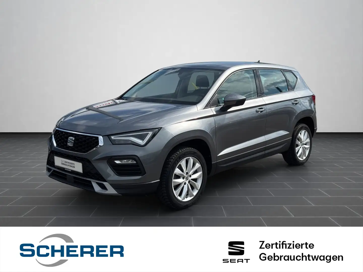 SEAT Ateca Style 2.0 TDI DSG LED NAVI EPH hi. GRA Gris - 1