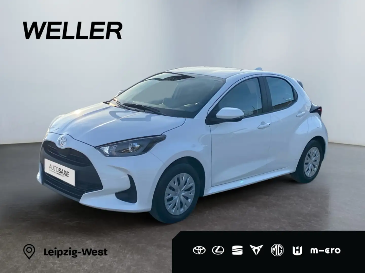 Toyota Yaris Hybrid 116 1.5 Business Edition *CAM*SHZ* Weiß - 1