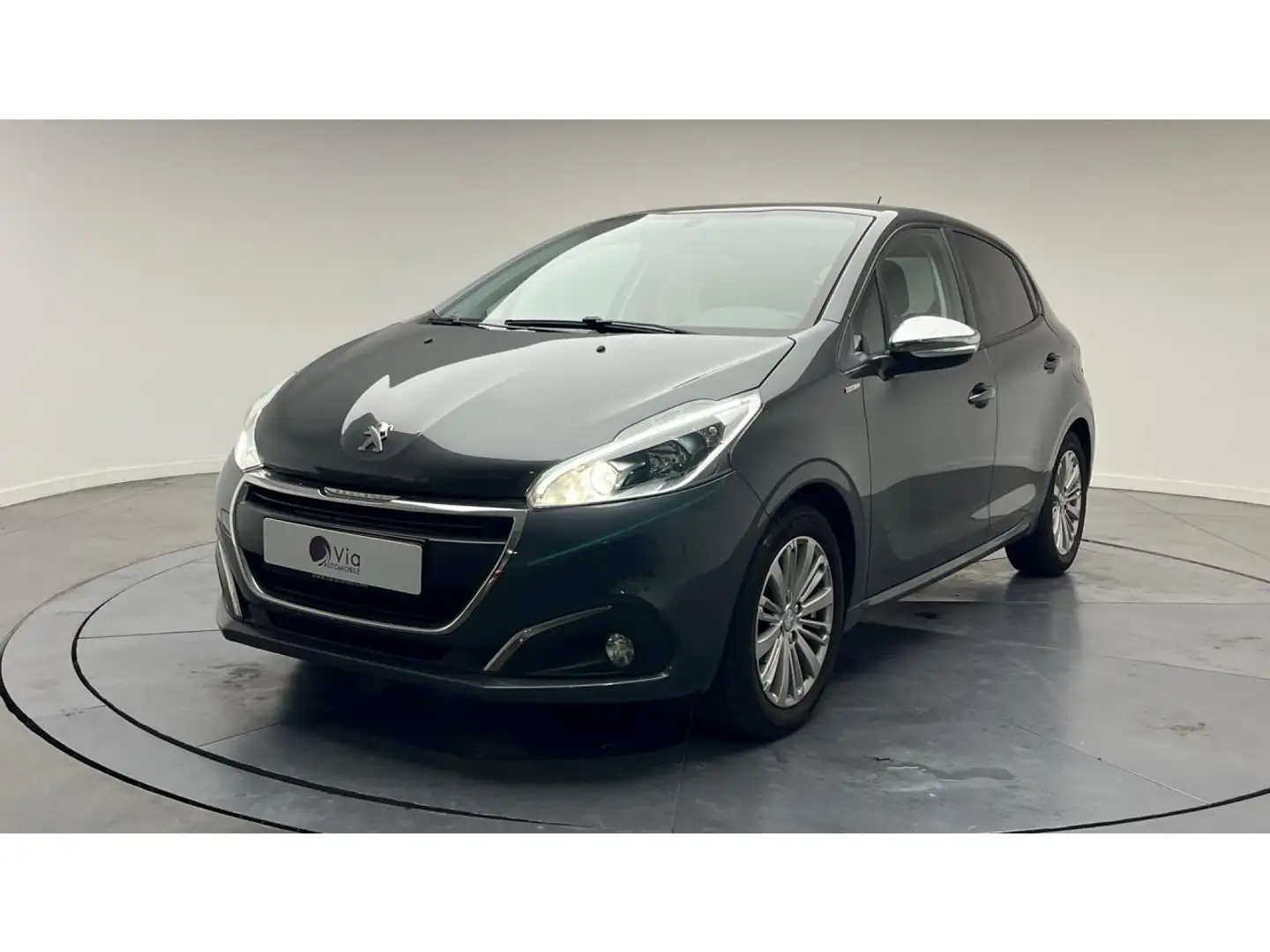 Peugeot 208 1.6 BlueHDi - 75 Style PHASE 2 / Entretien Complet Gris - 1