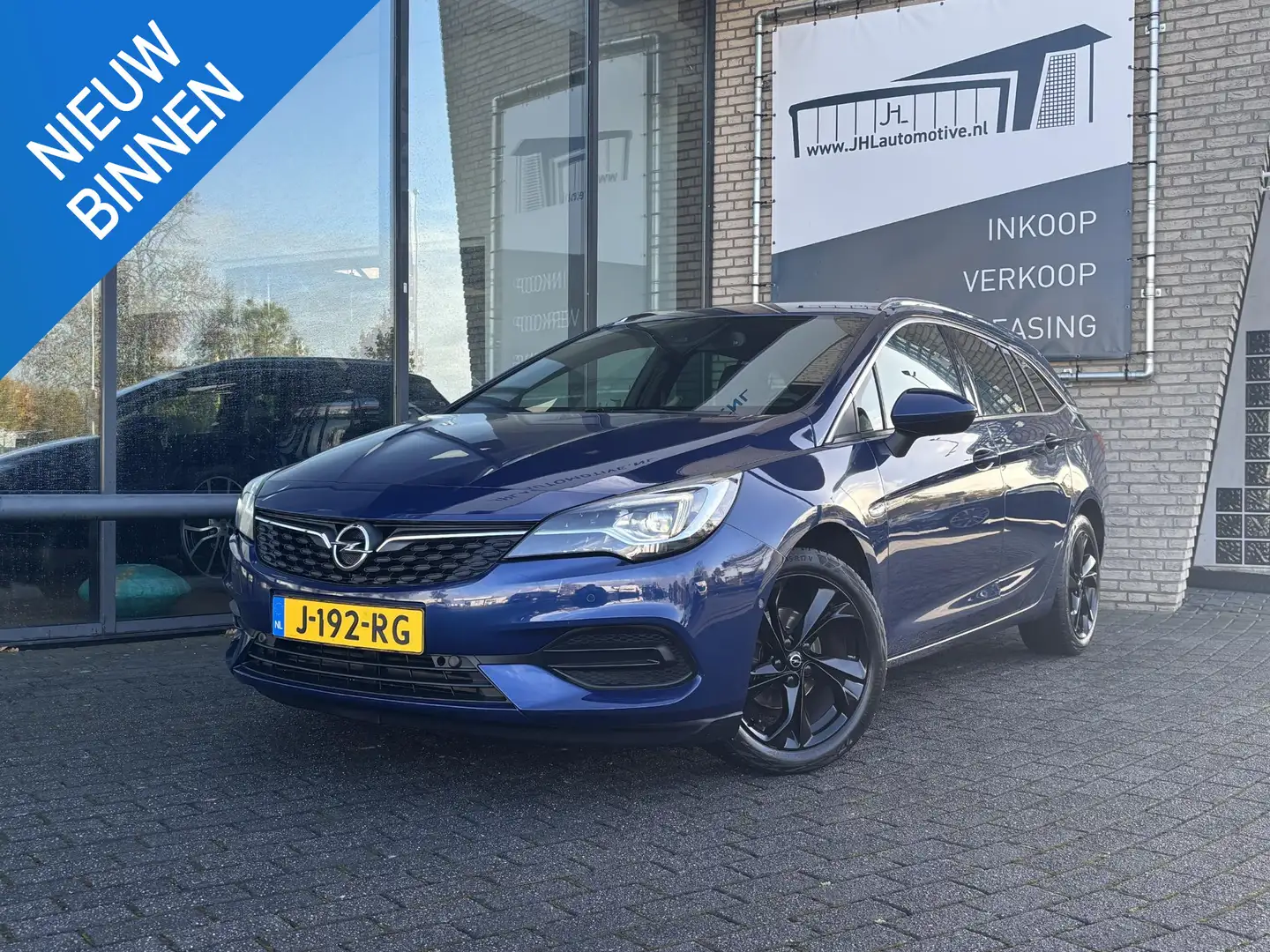 Opel Astra Sports Tourer 1.2 Elegance*NAVI*ECC*CRUISE*HAAK*CA Bleu - 1