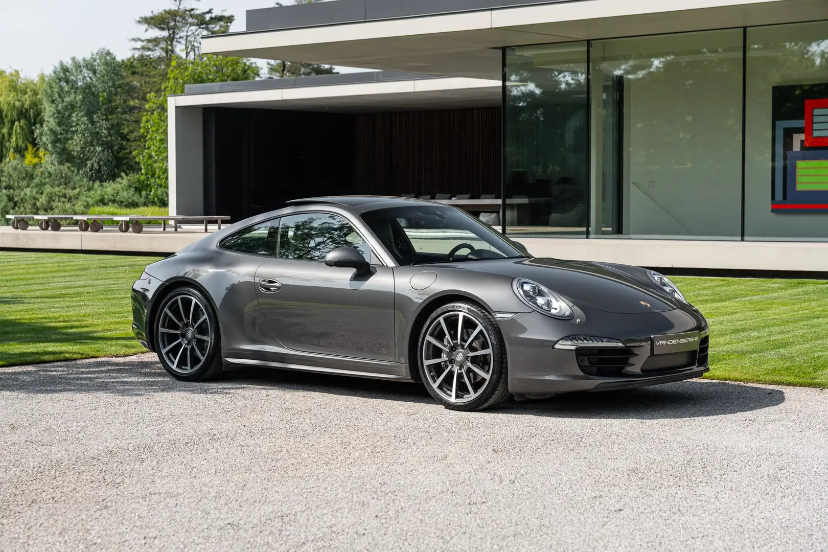 Porsche 991 .1 CARRERA 4/PDLS+/CHRONO/LEATHER/SUNROOF/PASM Gris - 1