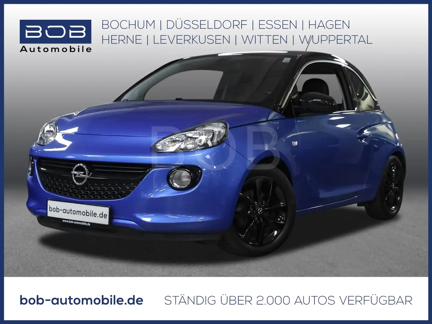 Opel Adam 1.4 Jam SHZ KLIMA LM CARPLAY ANDROID PDC Kék - 1
