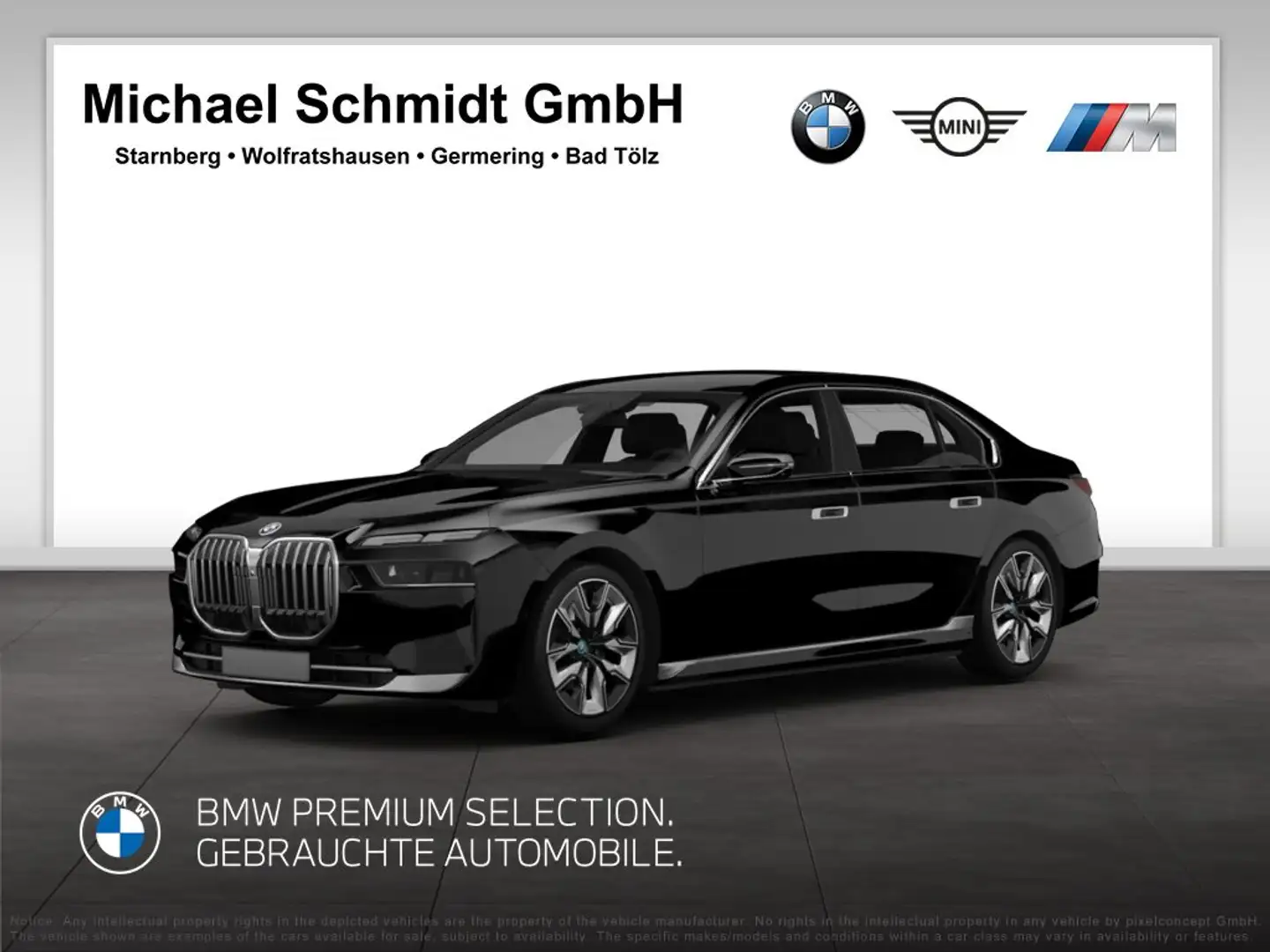 BMW 740 d xDrive Limousine M Sportpaket DAB Schwarz - 1
