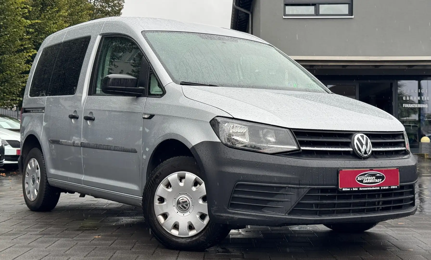 Volkswagen Caddy TÜV AU NEU*KLIMA*PDC*Allwetter*STAND-HEIZUNG* Grau - 1